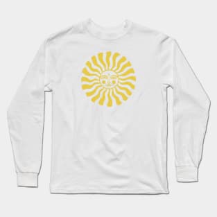 Winking Sun Long Sleeve T-Shirt